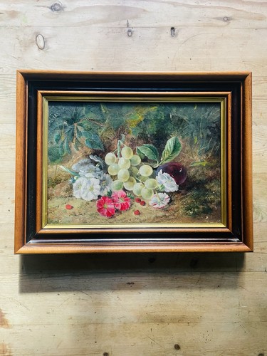 Antique victorian original oil - antique,