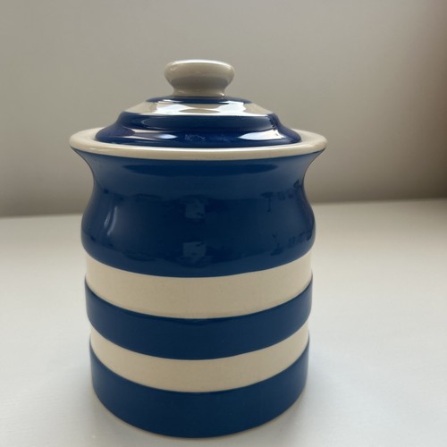 Green cornishware storage - g,
