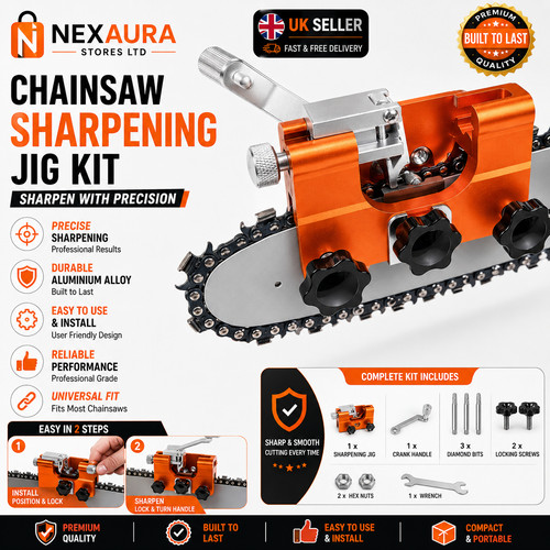 Chainsaw chain sharpening - chain,
