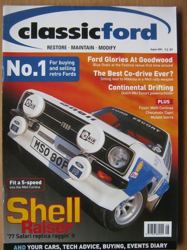 Classic ford august 2003 mk1 - august,