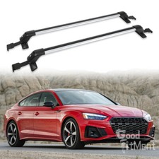 For Audi A5 Sportback 43" Roof Rack Cross Bars Lockable Luggage Cargo Carriers