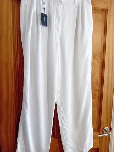 Massimo dutti white trousers - massimo,