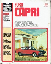 FORD CAPRI Mk1 1600 & 1600GT
