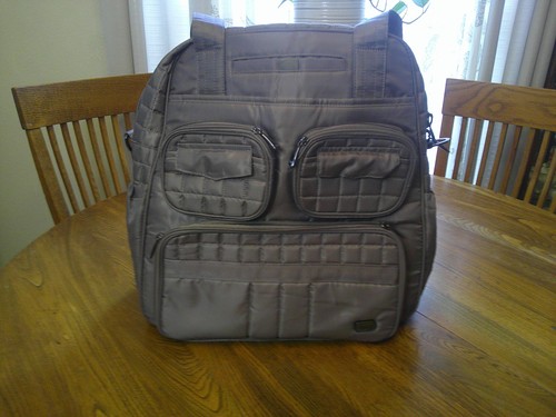 Lug quilted brown puddle - lug,