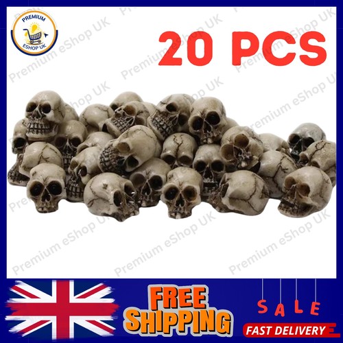 20pcs mini skulls decor - mini,