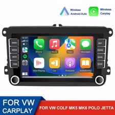 For VW GOLF MK5 MK6 7" Apple Carplay Car Stereo Radio 64GB Android 13 GPS Player