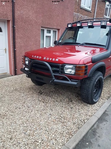 Landrover winch bumper - winch,