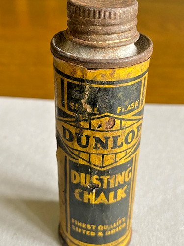 Vintage dunlop dusting chalk - dunlop,