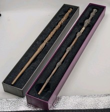 Albus Dumbledore 15” The Elder Wand & Hermione Granger Wand Harry Potter Lot