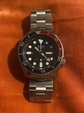 Seiko SKX009k With Strapcode