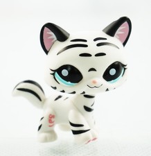 Black White Striped Cat 2''