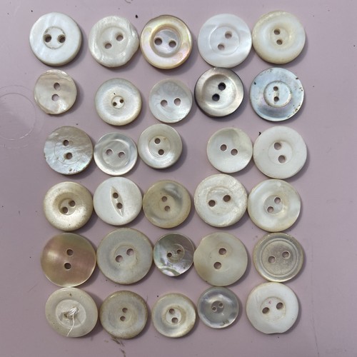 Mother pearl buttons - mother,
