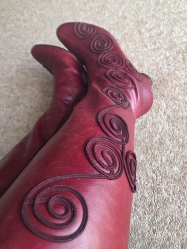 Vintage hispanitas red leather - hispanitas,