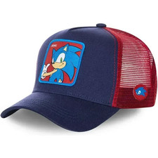 Sonic the Hedgehog Baseball Cap Snapback Hat for Men Women Hip Hop Gamer Gift