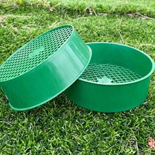 Garden Sieve Mesh Screen Soil Sifting Pan for Topsoil Small Gravel Rocks