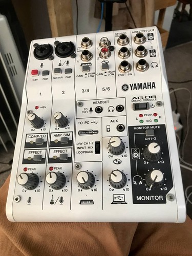 Yamaha ag06 channel mixing - yamaha,
