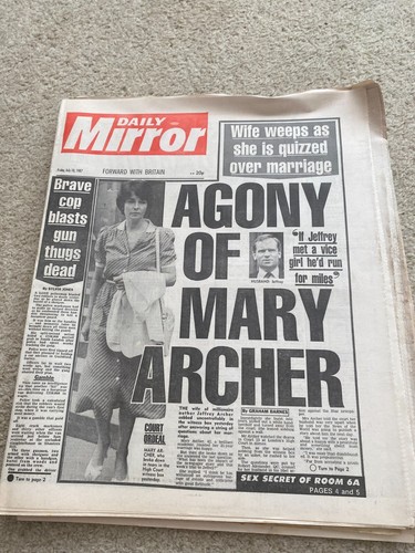 Daily mirror newspaper - mirror, 10th