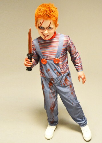 Childrens halloween evil doll - childrens,