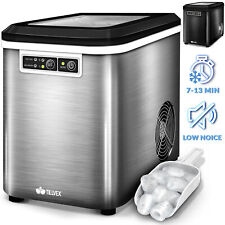 tillvex® ice cube machine 2.2L ice cube maker stainless steel ice cream maker icemaker
