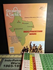 NEW UNPUNCHED SPI STRATEGY & TACTICS MAGAZINE 174 - Indo Pakistani Wars WAR GAME