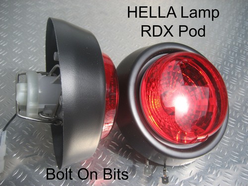 Hella fog rear light - light/lamp, rdx