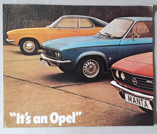 Opel range brochure 1970 - opel,