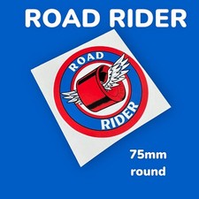 Road Rider vinyl Sticker