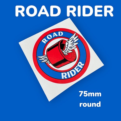 Road rider vinyl sticker - rider,