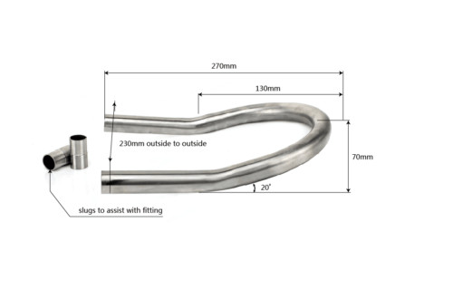 Cafe racer seat frame hoop - cafe,