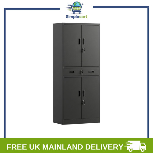 Metal storage cabinet with - metal,