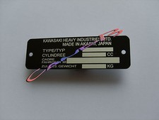 KAWASAKI FRAME PLATE