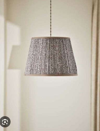 Paisley pleated lamp - paisley, shade