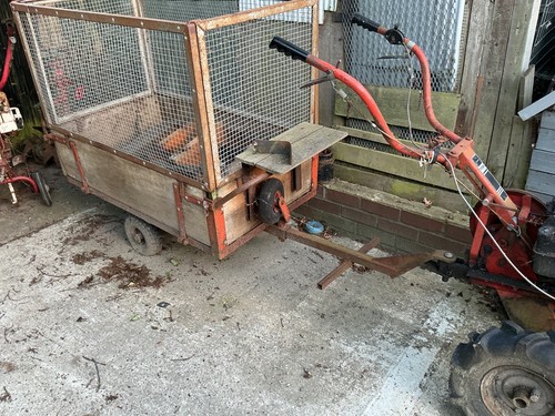 Merry tiller trailer - merry,