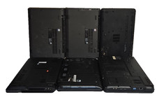 Laptop joblot of 6 units for spares repairs Lenovo HP Acer