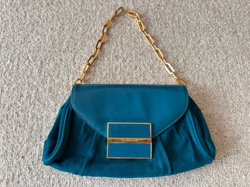 Bennett handbag teal blue - lk,