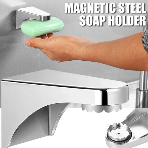 Magnetic soap dish holder - magnetic,