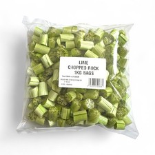 Lime Chopped Rock Pieces Handmade Uk British Traditional Candy sweets