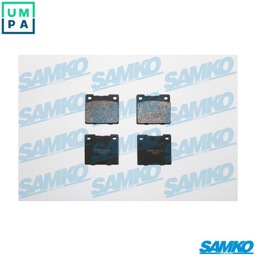 Brake pad set disc - disc,