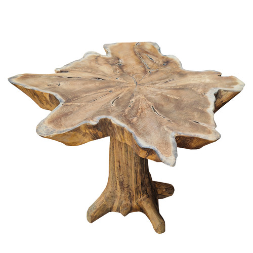 Teak root side table - -, 60cm