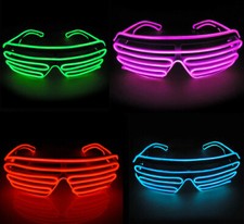 LED Neon Light El Wire Shutter