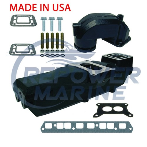 Exhaust manifold elbow - &,