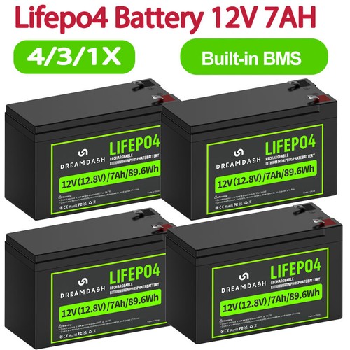 12v 7ah lifepo4 - 12v,