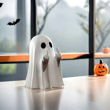 Middle finger cute - middle, ghost
