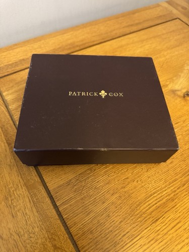 Patrick cox black faux - cox, leather