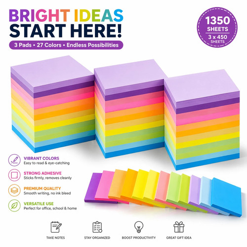 Post sticky notes reminders - sticky,