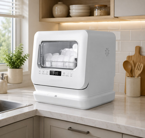Mini table top dishwasher - dishwasher, 7.5l