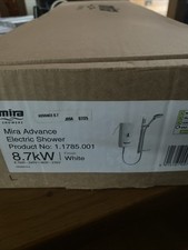Mira 1.1785.001 Advance 8.7kW Thermostatic Electric Shower - White/Chrome