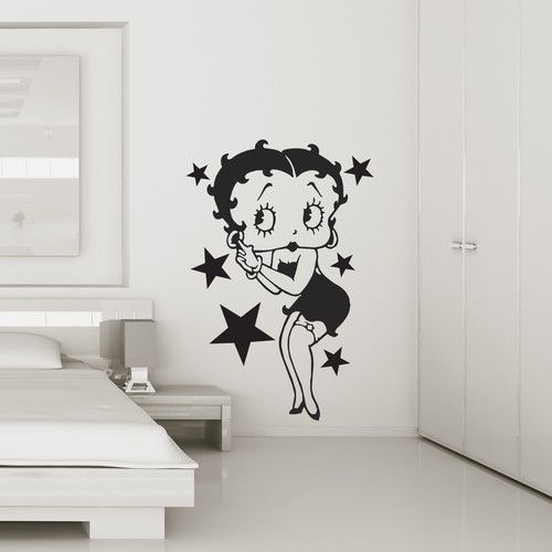 Betty boop wall art sticker - betty,