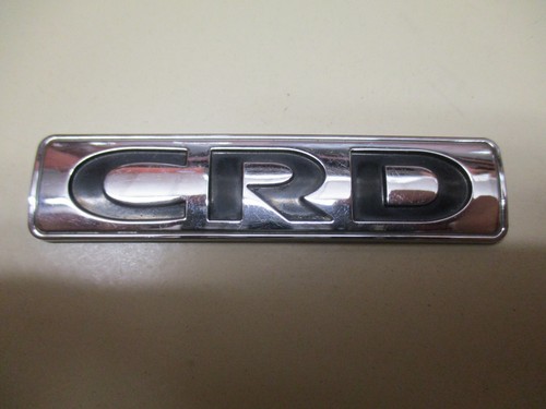 Crd car badge - crd,