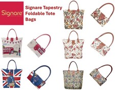 Signare Tapestry Foldable Tote Bag Reusable Shopping Bag Grocery Bags